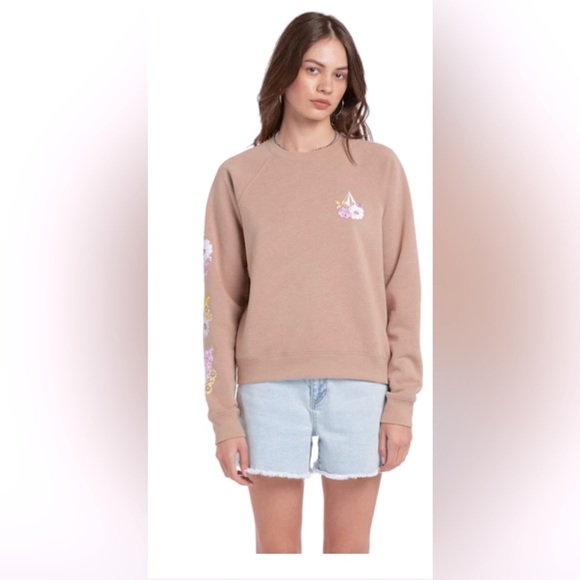 Volcom Volcom Truly Stokin Crew Sweatshirt - X-Large. NWOT - Picture 1 of 7